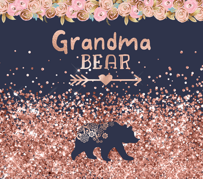 "GRANDMA BEAR "Skinny Tumbler 20oz