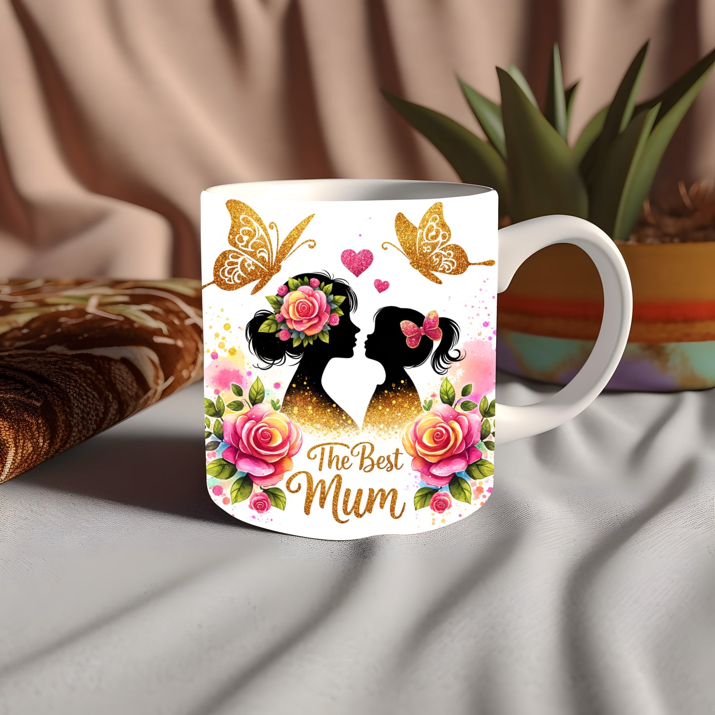 "THE BEST MUM" 11 OZ MUG