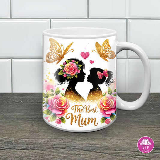 "THE BEST MUM" 11 OZ MUG