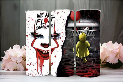 "WE ALL FLOAT" 20 OZ SKINNY TUMBLER