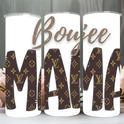 "BOUGIE MAMA" Skinny Tumbler 20 0z