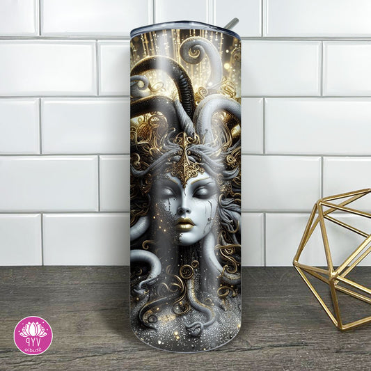 "MEDUSA" Skinny Tumbler 20 0z