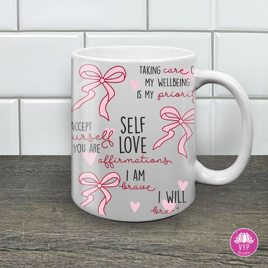 "SELF LOVE COQUETTE" 11 OZ MUG