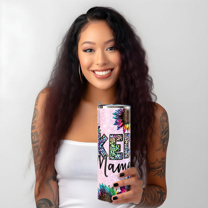 "INKED MAMA" Skinny Tumbler 20 0z