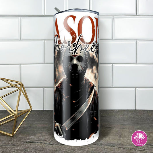 "JASON'S FRIDAY " TUMBLER 20 OZ