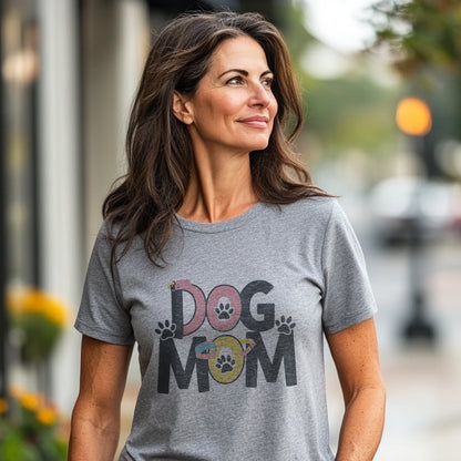 "DOG MOM" TEE