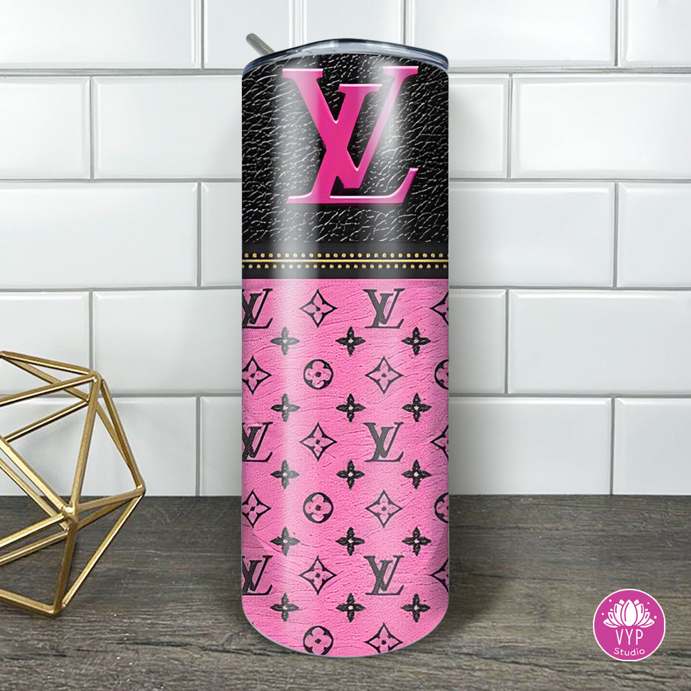 "HOT PINK COUTURE" Skinny Tumbler 20 0z