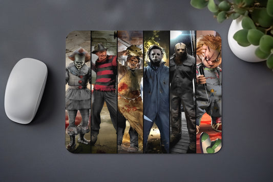 "HORROR ICONS" MOUSE PAD