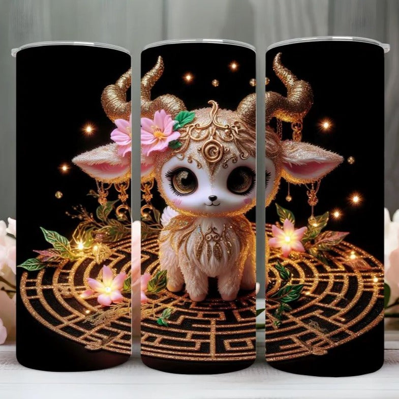 "FAWNS LABYRNITH" Skinny Tumbler 20 0z